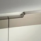 Aparador com Corpo e Portas em Mdf Base 4 Pés Fabricado na Itália - Coral Viadurini