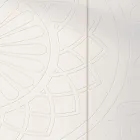 Aparador de Sala em Mdf Branco com Baixo Relevo Made in Italy - Stilea Viadurini