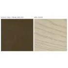 Aparador de área de estar com 3 portas com acabamento areia fabricado na Itália - janeiro Viadurini