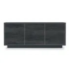 Aparador em Madeira Lacada com 2 ou 3 Portas Cerâmicas Made in Italy - Fiorenza Viadurini