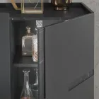 Madia em Melamina e Mdf com Inserções Laminadas Made in Italy - Gordita Viadurini