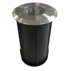 Refletor redondo LED Marker 2W em aço inoxidável 316, 4 peças - Solina Viadurini