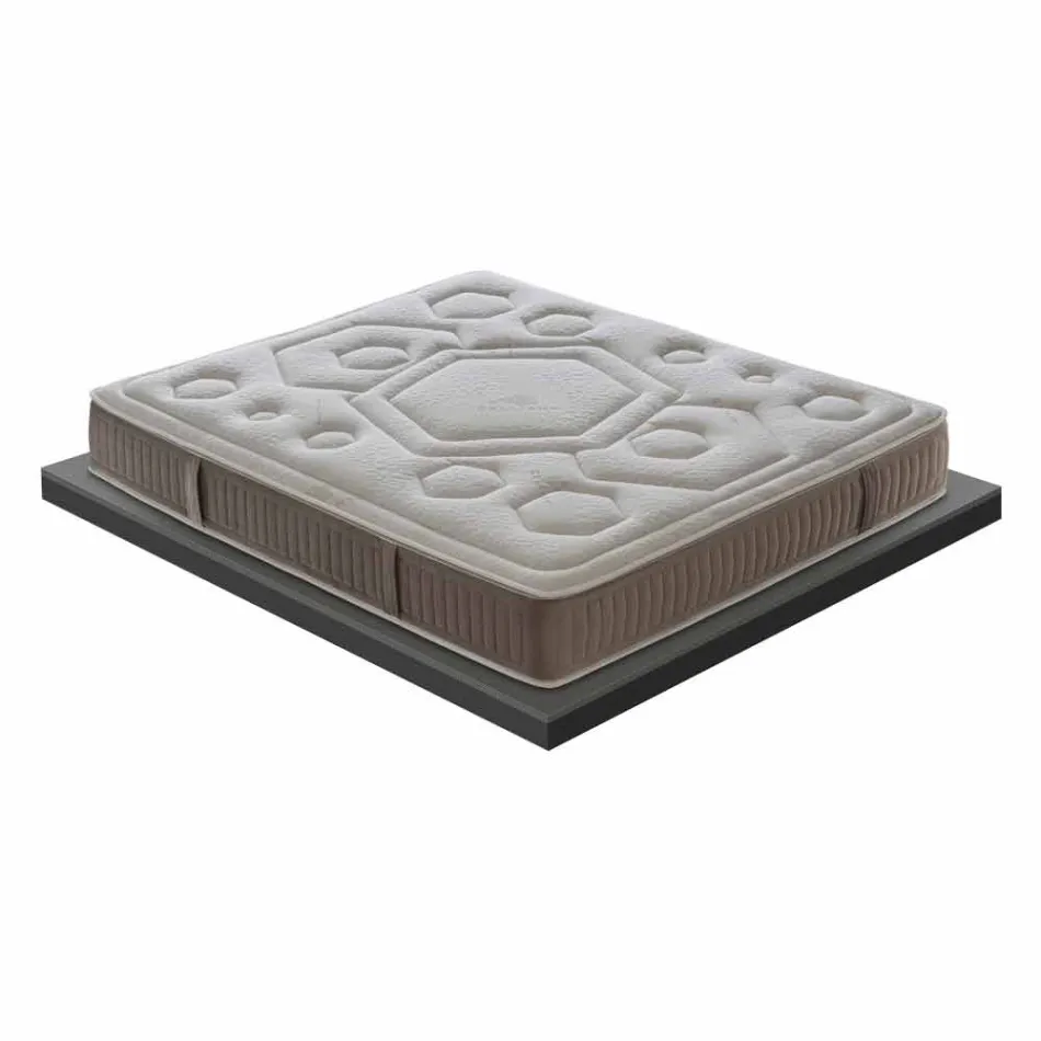 Colchão Individual em Memória Vitaminic High 25 cm Fabricado em Itália - Laranja Viadurini