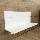 Prateleira de parede Corian branca L 35 ou L 60 cm Fabricado na Itália Qualidade - Elono Viadurini