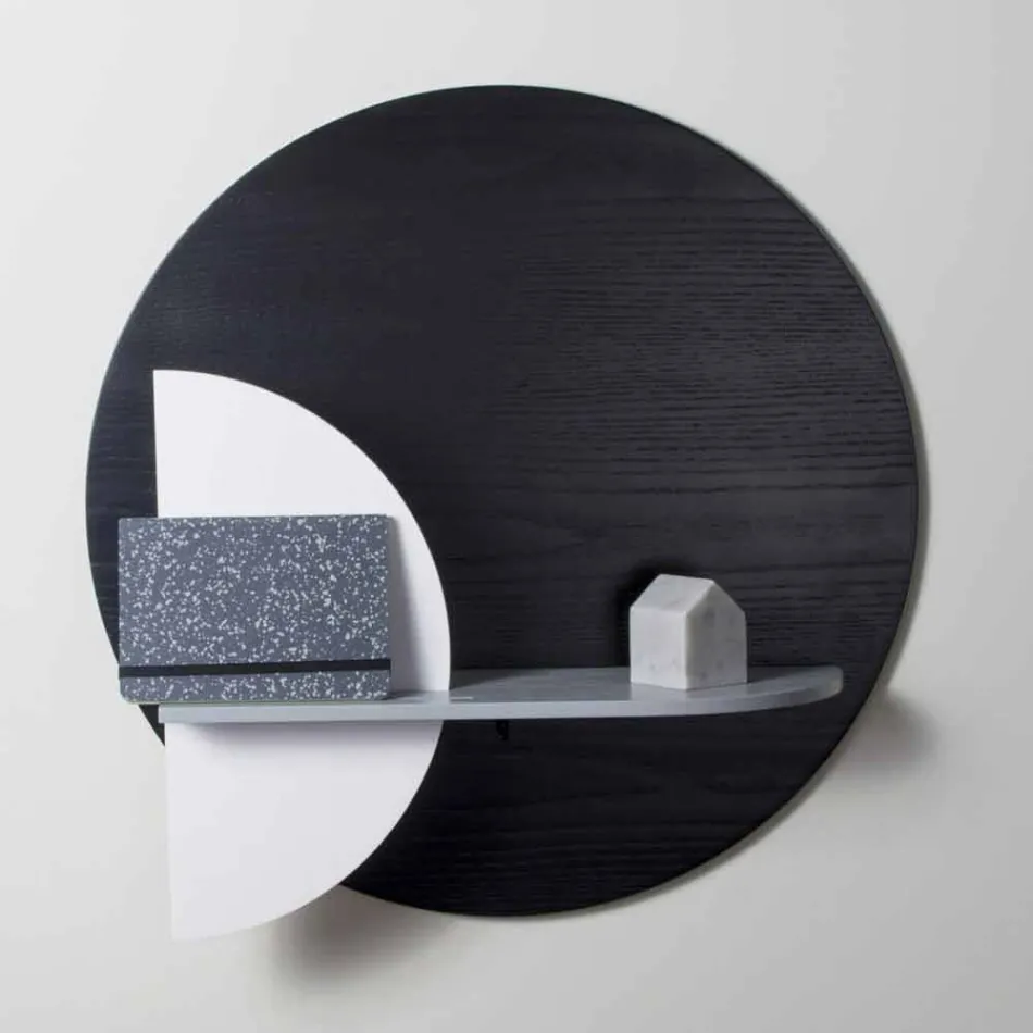 Projeto Prateleira em Multicamadas Envernizadas Composto por Painéis Modulares - Livia Viadurini