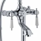 Misturador Coluna para Banheira com Chuveiro em Latão Made in Italy - Shelly Viadurini