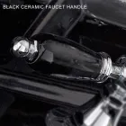 Misturador para bidé estilo clássico em latão artesanal com alavanca - Noriana Viadurini