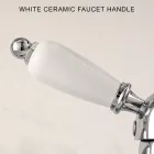 Misturador para bidé estilo clássico em latão artesanal com alavanca - Noriana Viadurini