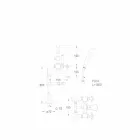 Misturador de piso clássico para banheira feito em latão italiano - Omidio Viadurini