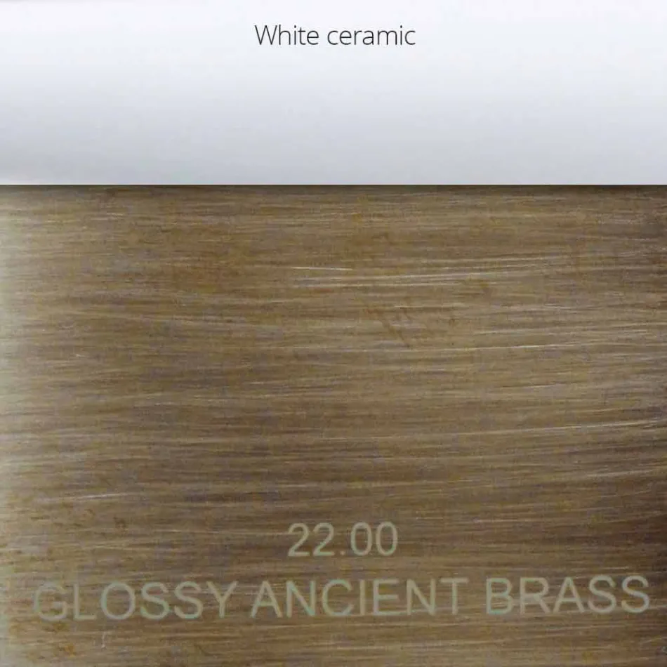 Misturador Clássico para Banheira de Piso em Latão Made in Italy - Panico Viadurini