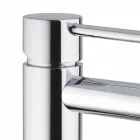 Misturador para lavatórios em latão cromado sem ralo Made in Italy - Ermia Viadurini