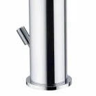 Misturador para lavatório com bico 200 mm Distância ao centro em latão Made in Italy - Liro Viadurini