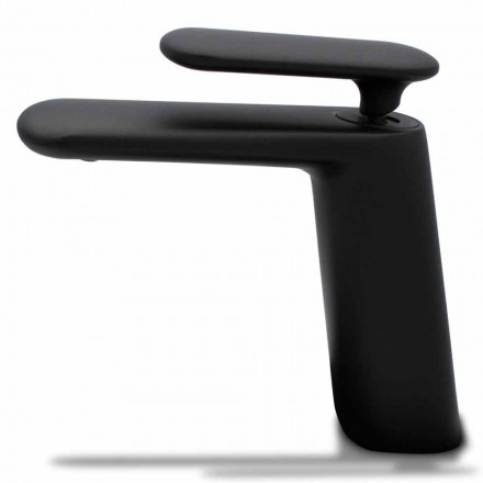 Misturador de lavatório de design em latão cromado ou colorido feito na Itália - Dainamo Viadurini