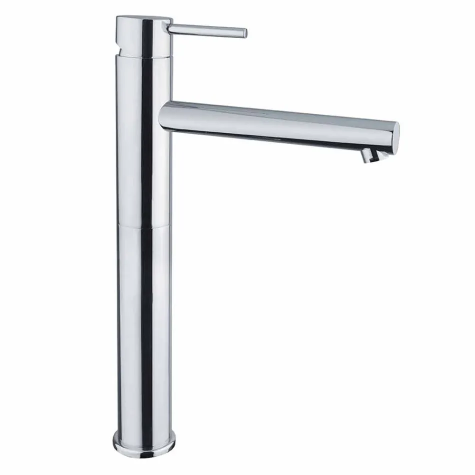 Misturador de bacia estendida em latão sem dreno feito na Itália - Ermia Viadurini