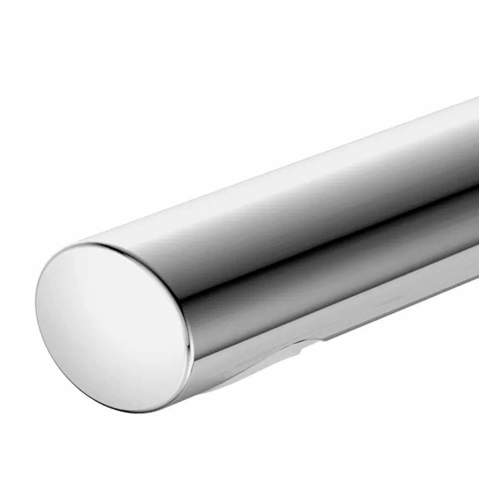 Misturador de lavatório de banheiro moderno monocomando em metal - Pinto Viadurini