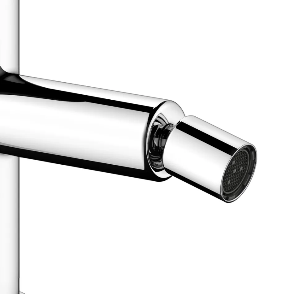 Misturador monocomando para bidé design clássico latão cromado - artemísia Viadurini