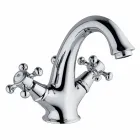 Misturador Alto Monofuro para Lavatório de Banheiro em Latão Made in Italy - Lisca Viadurini