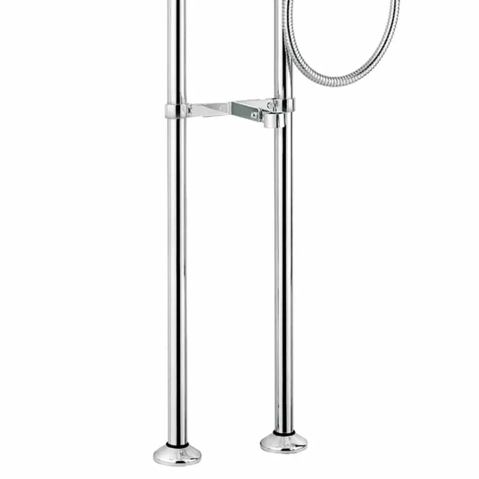 Misturador para banheira de latão clássico feito na Itália - Eripio Viadurini