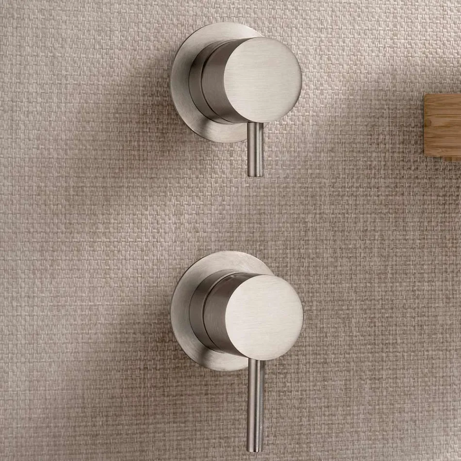 Misturador de Chuveiro com Placas Separadas em Aço AISI 316L - Garras  Viadurini