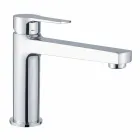 Misturador para pia de banheiro com ralo de latão Fabricado na Itália - Sindra Viadurini