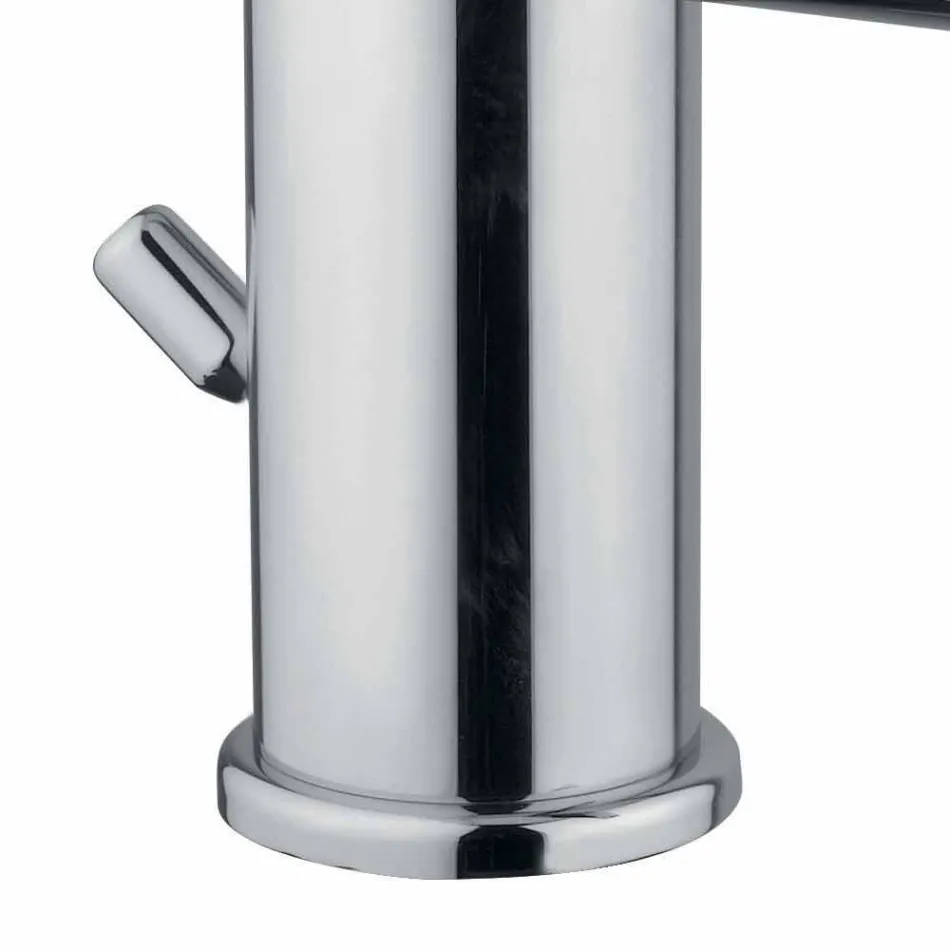 Misturador moderno de latão cromado para pia feito na Itália - Ermia Viadurini