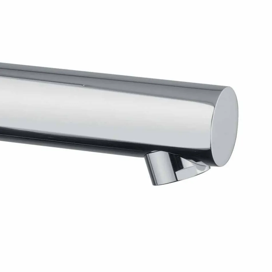 Misturador moderno de latão cromado para pia feito na Itália - Ermia Viadurini