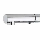 Misturador para lavatório com chuveiro de mão de 2 jatos em latão Made in Italy - Croma Viadurini