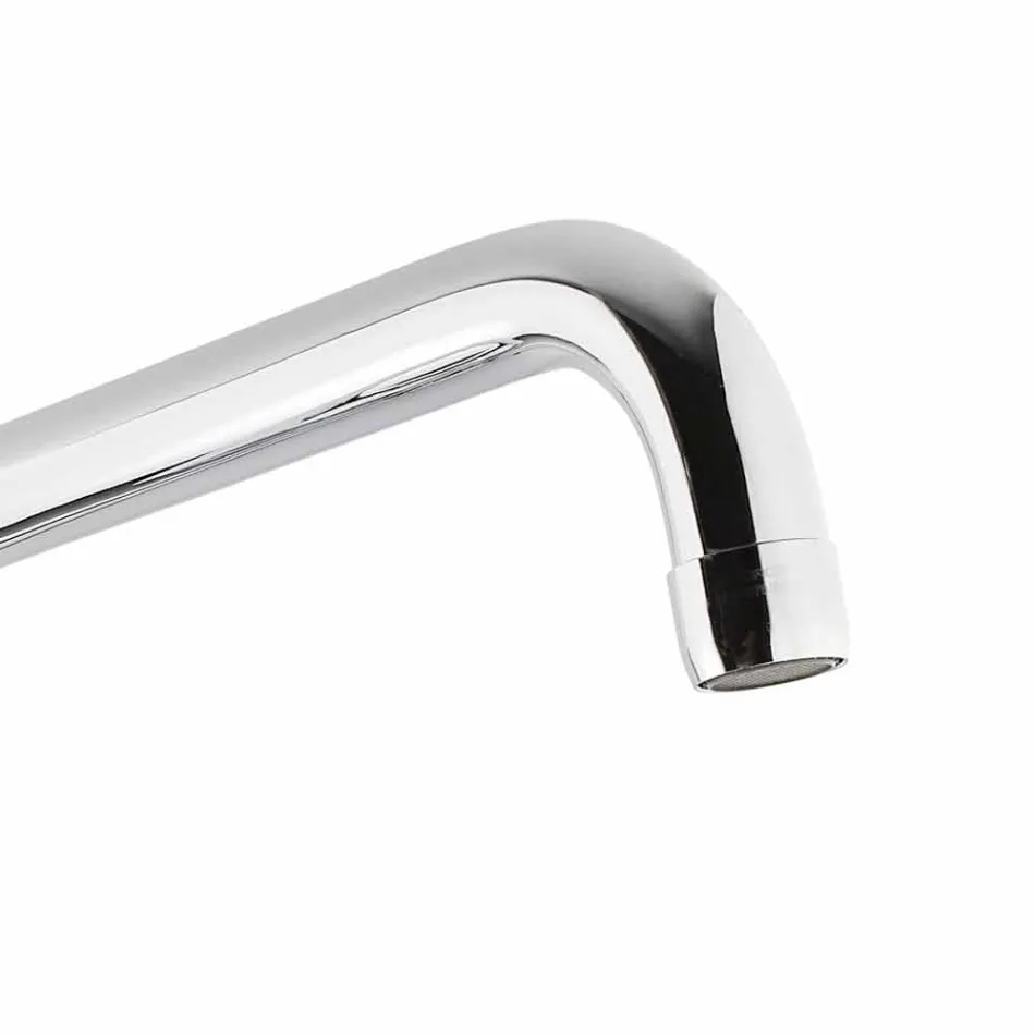 Misturador ajustável para pia de cozinha de latão cromado Fabricado na Itália - Cino Viadurini