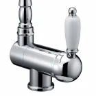 Misturador para pia de cozinha de latão de estilo clássico feito na Itália - Annodo Viadurini