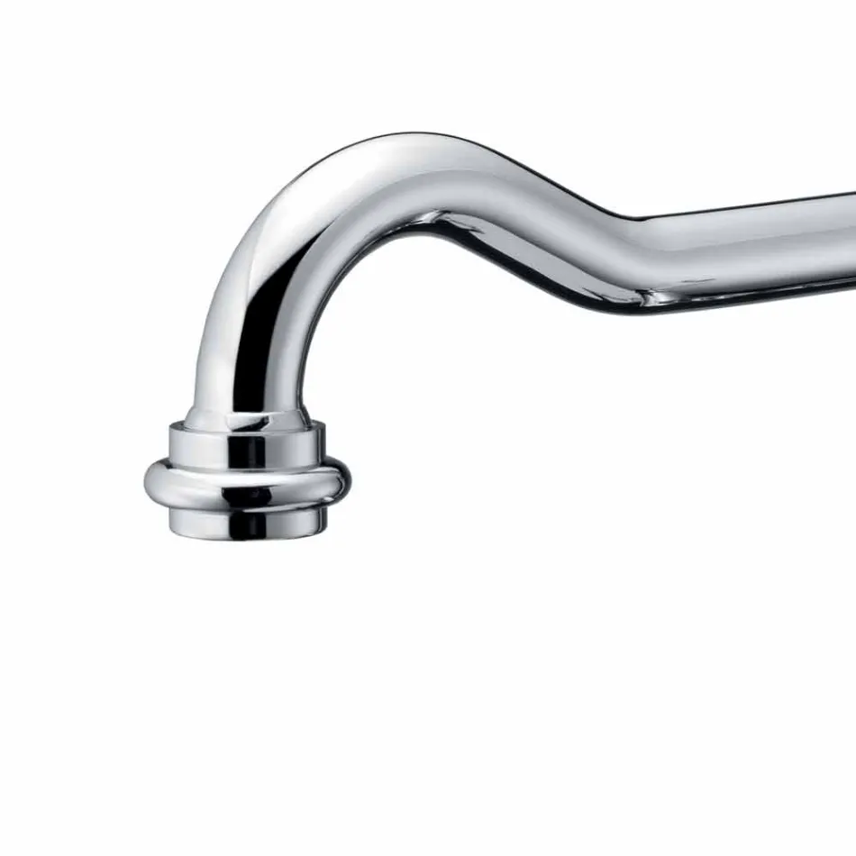 Misturador para pia de cozinha de latão de estilo clássico feito na Itália - Annodo Viadurini