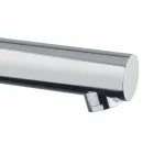 Misturador para lavatório em latão cromado com ralo made in Italy - Ermia Viadurini