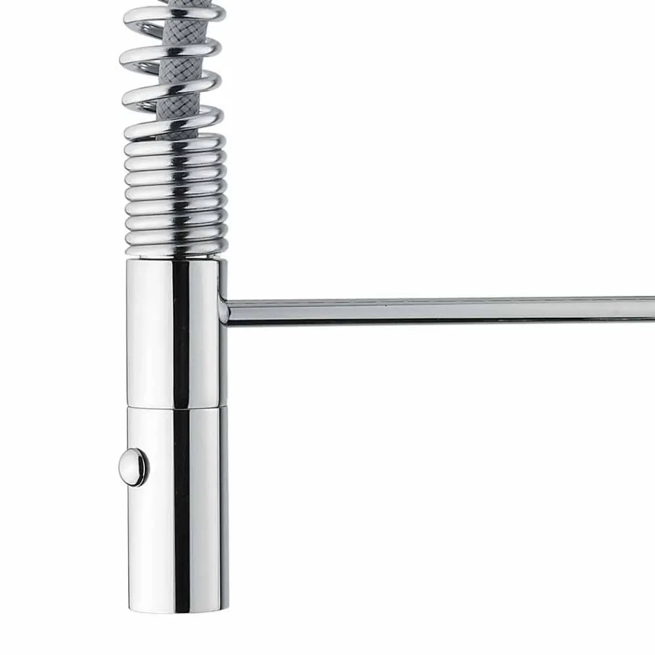 Misturador de bacia ajustável com mola de latão Made in Italy - Cardio Viadurini