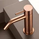 Torneira misturadora de pia sem resíduos em aço inoxidável AISI 316L - Artigli Viadurini