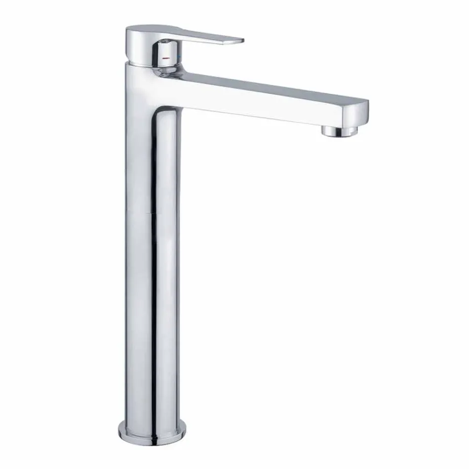 Misturador estendido para lavatório em latão moderno feito na Itália - Sindra Viadurini