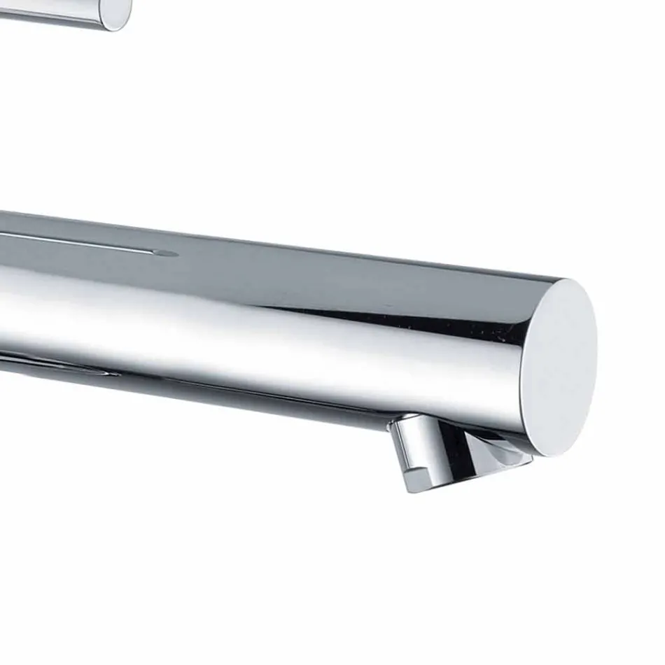 Misturador de bacia de latão estendido sem dreno feito na Itália - Ermia Viadurini