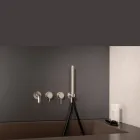 Misturador de Banheira Encastrável em Aço Inox AISI 316L - Garras Viadurini