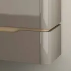 Armário de banheiro com design integrado de madeira pia Arya, made in Italy Viadurini