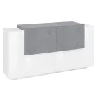 Móveis Sala 2 Portas e 2 Portas em Madeira 2 Acabamentos - Theresse Viadurini