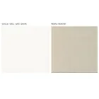 Móvel de TV com 2 Portas em Canaletto e Acabamento Branco Made in Italy - Kari Viadurini