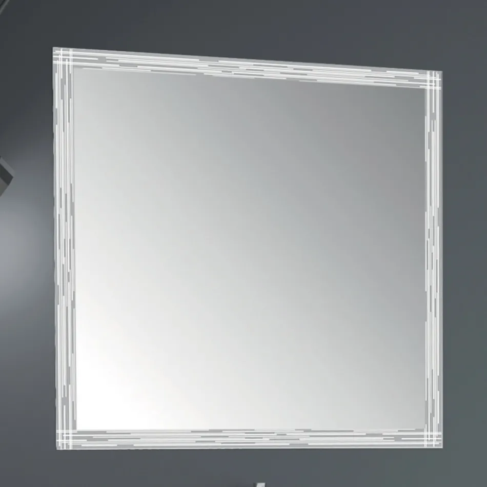 Móveis de Banheiro de Design Luxo em Madeira 90 cm Made in Italy - Cizco Viadurini