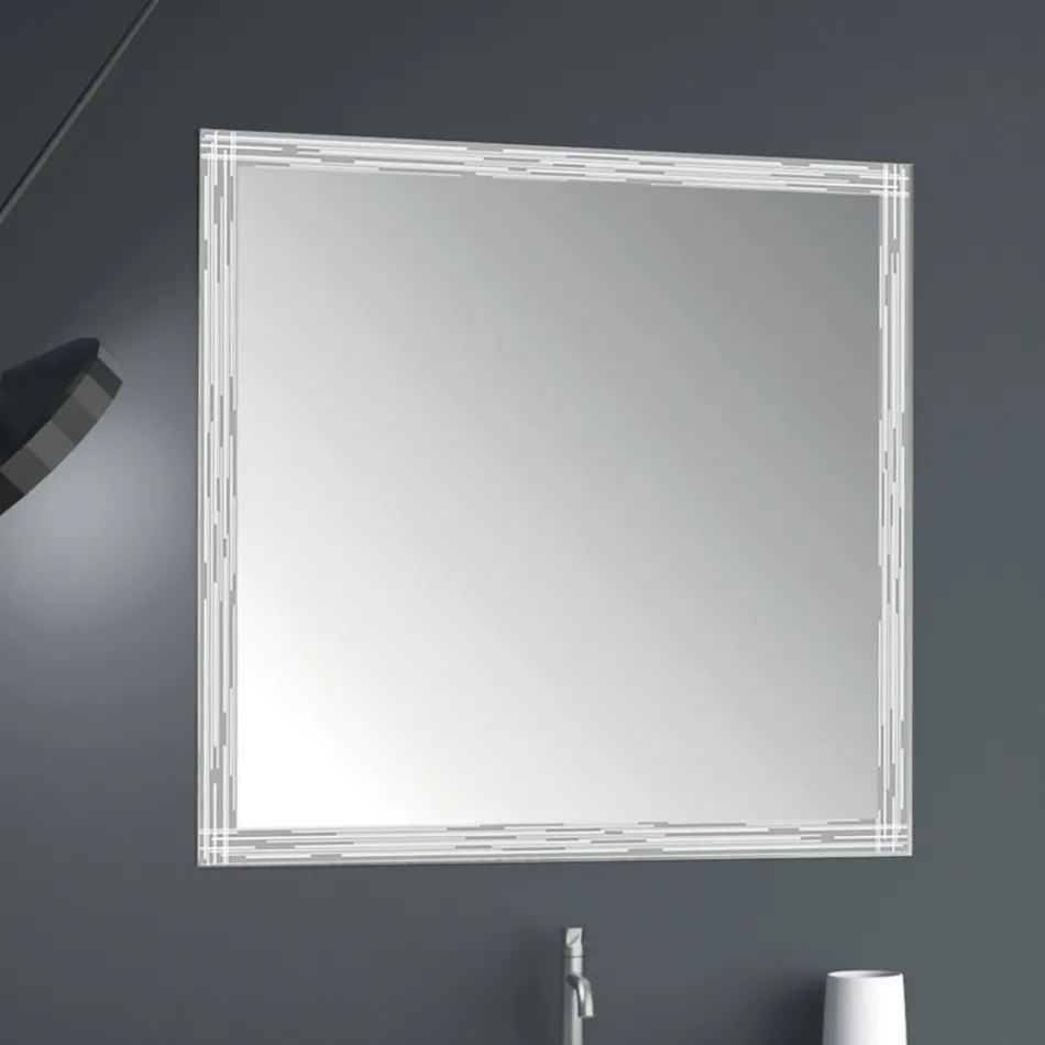 Móveis de Banheiro Térreo em Metal Cobre e Mdf Branco Fabricado na Itália - Cizco Viadurini