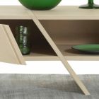 My Home Ray design buffet sideboard MDF lacado mate L160xH35cm made in Italy Viadurini