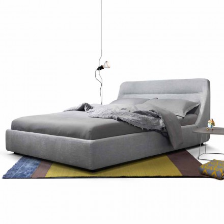 My Home Sleepway estofado cama de casal 180x90cm made in Italy Viadurini