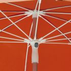 Guarda-chuva de tecido para exterior com estrutura de alumínio de design - Leroy Viadurini