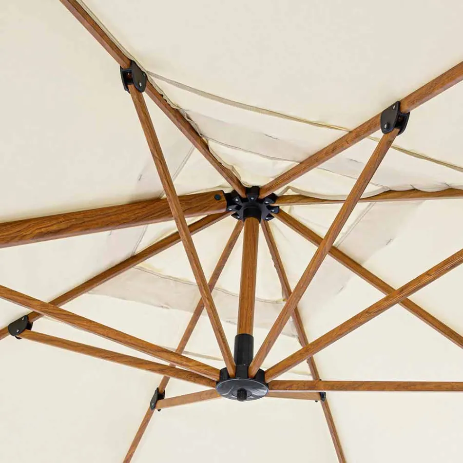 Guarda-chuva 3x4m em Alumínio e Poliéster Homemotion - Marco Viadurini