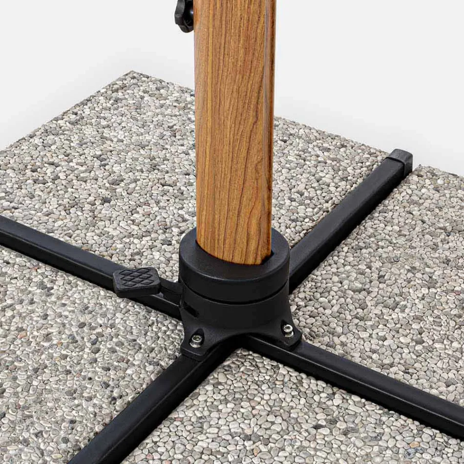 Guarda-chuva 3x4m em Alumínio e Poliéster Homemotion - Marco Viadurini