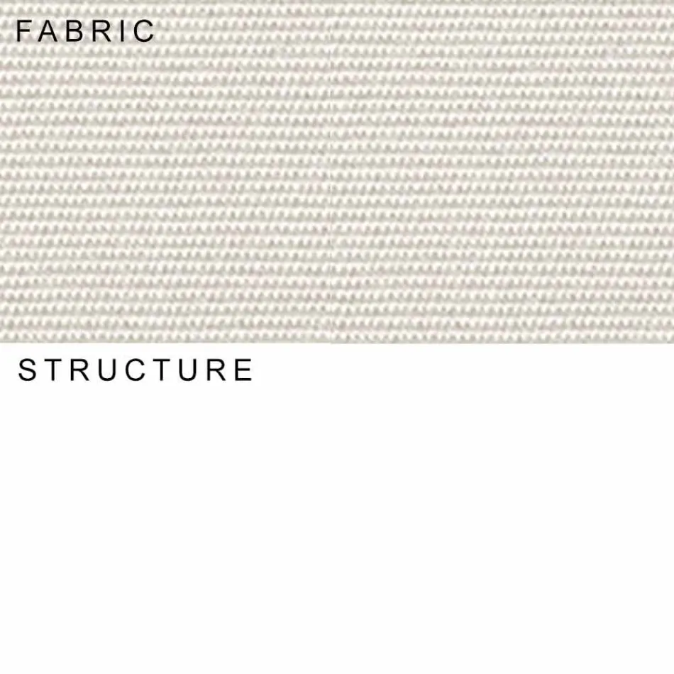 Guarda-chuva de Jardim em Tecido Acrílico e Alumínio Made in Italy - Solero Viadurini