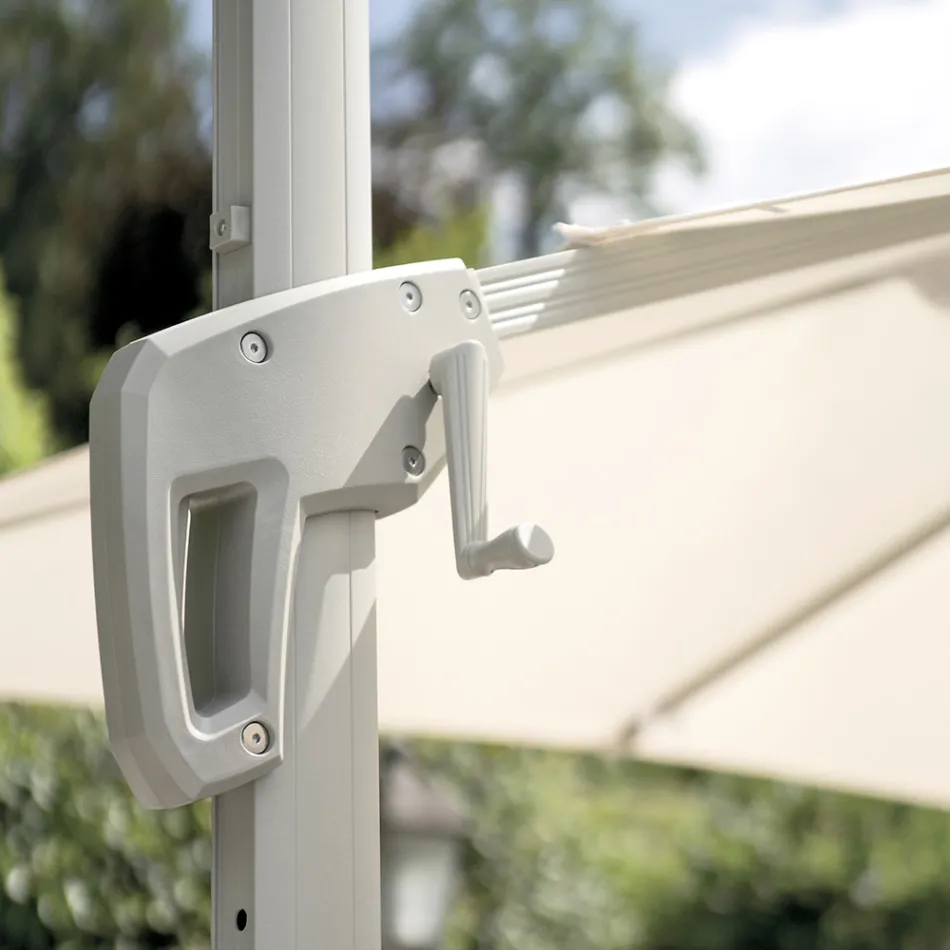 Guarda-chuva de poliéster com cabo e haste lateral - Nexa Viadurini