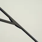 Guarda-sol quadrado de 3x3 metros em poliéster revestido com resina - Arbor Viadurini