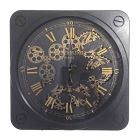 Relógio de Parede Design Vintage em Aço Quadrado Homemotion - Curzio Viadurini